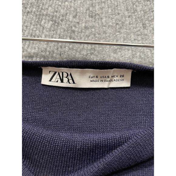 Zara Top | Size: S | Navy - Picture 3 of 8